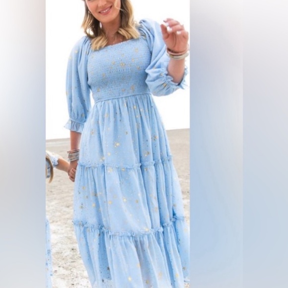 5XL Ivy City Co Starry Night Dress - Picture 1 of 4